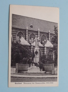 Monument Der GESNEUVELDEN 1914-1918 ( Augustinus ) Anno 19?? ( Zie Foto Details ) !! - Boechout