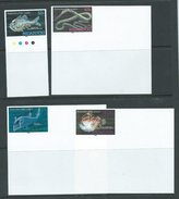 Tonga Niuafo´ou 1989 Fish Ocean Protection Set Of 4 Imperforate Plate Proofs With Jumbo Margins MNH - Tonga (1970-...)