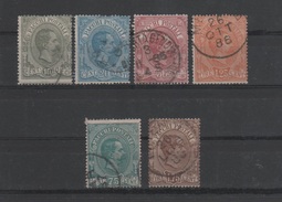 1884-86 Pacchi Postali Serie Cpl US - Paketmarken