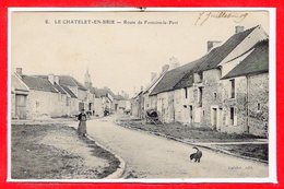 77 - Le CHATELET En BRIE  --  Route De Fontaine Le Port - Le Chatelet En Brie