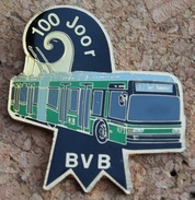 100 ANS - BVB - TRANSPORT PUBLIC DE BÂLE - BUS VERT -     (13) - Transport Und Verkehr