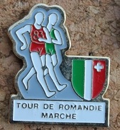 TOUR DE ROMANDIE A LA MARCHE - SUISSE - ETAPE DU CANTON DE NEUCHÂTEL - MARCHEURS - SCHWEIZ - SVIZZERA - SUIZA  -  (13) - Atletica