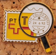 POSTE SUISSE - PTT - LOUPE - 1239 COLLEX - BOSSY - GENEVE - TIMBRE  - STAMP - STEMPEL - SCHWEIZ - SVIZZERA -   (13) - Postwesen