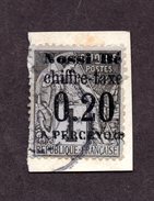 Nossi Bé TAxe  N°1 Oblitérée TB Et Signé Cote 400 Euros !!!Très RARE ! - Used Stamps