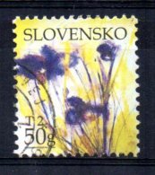 Slovakia - 2007 - Greetings Stamp/Flowers - Used - Gebruikt