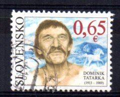 Slovakia - 2013 - Dominik Tatarka Birth Centenary - Used - Oblitérés