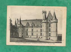 Vouneuil-sur-Vienne (86-Vienne) Le Château De Chistré XVe S. Vue Prise à L'Est 2 Scans - Vouneuil Sur Vienne