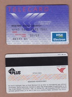 AC - TURKEY YAPIKREDI TELECARD VISA ELECTRON BANK CARD - CREDIT CARD - Tarjetas De Crédito (caducidad Min 10 Años)