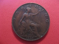 Grande-Bretagne - UK - Farthing 1897 Victoria 3774 - B. 1 Farthing