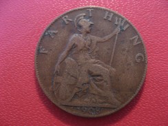 Grande-Bretagne - UK - Farthing 1908 Edward VII 3946 - B. 1 Farthing