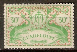 GUADELOUPE   -   1945 .  Y&T N° 179 * - Neufs