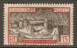 GUADELOUPE   -   1928 .  Y&T N° 104 *.    Canne à Sucre - Neufs