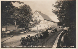 AK Gasthof Illingmühle Gimmlitztal Oldtimer A Hartmannsdorf Reichenau Frauenstein Lichtenberg Mulda Dittersbach Nassau - Frauenstein (Erzgeb.)