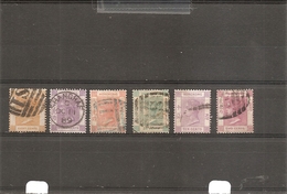 Hong-Kong ( Lot De Timbres Divers Différents Oblitérés Avec Filigrane CC Couronne ) - Usati