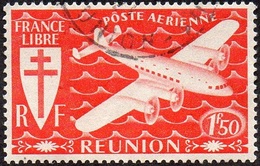 Réunion Obl. N° PA 29 - Avion, Fairey FC-1,, Survolant La Mer, Série De Londres - Poste Aérienne