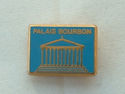 PIN'S PALAIS BOURBON - RECTANGLE BLEU - ARTHUS BERTRAND - Arthus Bertrand