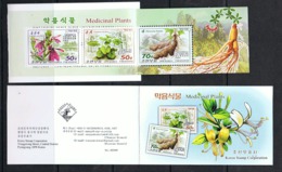 NORTH KOREA 2016 MEDICAL PLANTS STAMP BOOKLET - Geneeskrachtige Planten