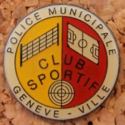 CLUB SPORTIF POLICE MUNICIPALE GENEVE VILLE - VOLLEY BALL - FOOTBALL - FOOT - TIR   -     (13) - Policia