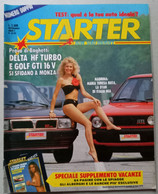 STARTER - DONNA & MOTORI - N.  32/33 Del   12 AGO 1986  ( CART 73) - Engines