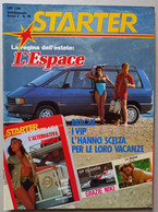 STARTER - DONNA & MOTORI - N. 36  DEL  29 AGOSTO 1985 ( CART 73) - Engines