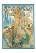 MUCHA ALPHONSE - ILLUSTRATEUR - JOURNAUX - PRESSE  - PUBLICITE - CPSM - RARE COLLECTION édition; SDAC. - Mucha, Alphonse