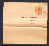 Canada 1912 Postal Wrapper, Cancelled, Die 2, Sc# W16 - 1903-1954 Reyes