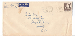 Australia Collingwood Victoria To Glendale California. Post Marks - Cartas & Documentos