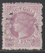VICTORIA.    SCOTT NO. 148      USED    YEAR  1884 - Oblitérés