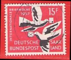 MiNr.408 O Deutschland Saarland (1957-1959) - Gebruikt