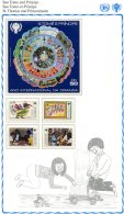 Sao Tome E Principe   --  Unicef 1979 --  Y&T : 542/45 + BL 11 XX  --  International Year Of Child  --   Full Sheet - UNICEF