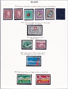 Suisse - Collection Vendue Page Par Page - Timbres Oblitérés / Neufs */** (avec Ou Sans Charnière) - Gebruikt