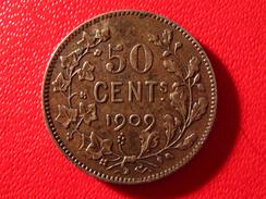 Belgique - 50 Centimes 1909 - Type Des Belges 3713 - 50 Cent