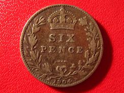 Royaume-Uni - UK - Six Pence 1904 3709 - H. 6 Pence