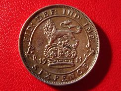 Royaume-Uni - UK - Six Pence 1911 3751 - H. 6 Pence