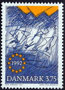 Denmark 1992 European Internal Market   MiNr.1038    MNH (**)  (lot  L 2715) - Unused Stamps