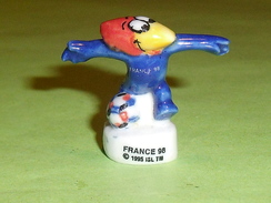 Fèves / Sports  : Foot, France 98, Mascotte 1995  T54 - Sports