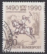 1592 Germania 1990 "Il Piccolo Corriere "  Incisione A Bulino Di A. Durer Paintings Engraving  Bundespost Viaggiato - Grabados