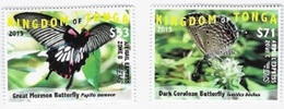 Tonga 2015, Butterfly II, 2val - Tonga (1970-...)