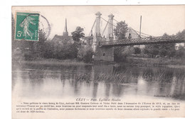 Carte Postale Ancienne De L'Yonne - Cézy - Pont - église Et Moulin - Cheroy