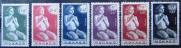 MONACO                N° 287/292            NEUF* - Unused Stamps