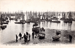 DOUARNENEZ  -  La Flotille Sardinière  -  Débarquement De La Pêche - Douarnenez