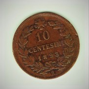 ITALIA UMBERTO I° 1878-1900 10 CENT 1893 BIRMINGHAM TOP PRICE D.970 - 1878-1900 : Umberto I.