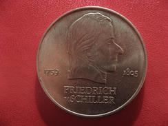 Allemagne République Démocratique - 20 Mark 1972 Friedrich Von Schiller 2691 - Autres & Non Classés