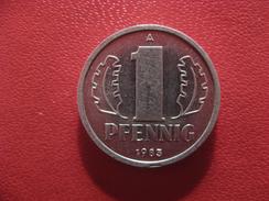 Allemagne République Démocratique - Pfennig 1983 A 2697 - 1 Pfennig