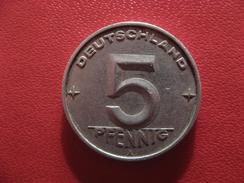 Allemagne République Démocratique - 5 Pfennig 1952 A 2715 - 5 Pfennig