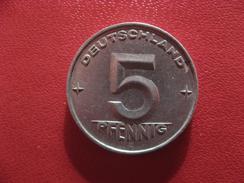 Allemagne République Démocratique - 5 Pfennig 1952 E 2728 - 5 Pfennig