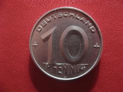 Allemagne République Démocratique - 10 Pfennig 1952 A 2734 - 10 Pfennig