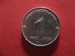 Allemagne République Démocratique - Pfennig 1952 A 2744 - 1 Pfennig