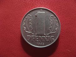 Allemagne République Démocratique - Pfennig 1963 A 2760 - 1 Pfennig