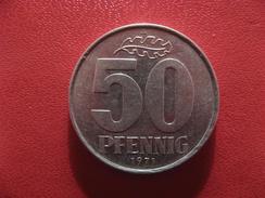 Allemagne République Démocratique - 50 Pfennig 1971 A 2776 - 50 Pfennig